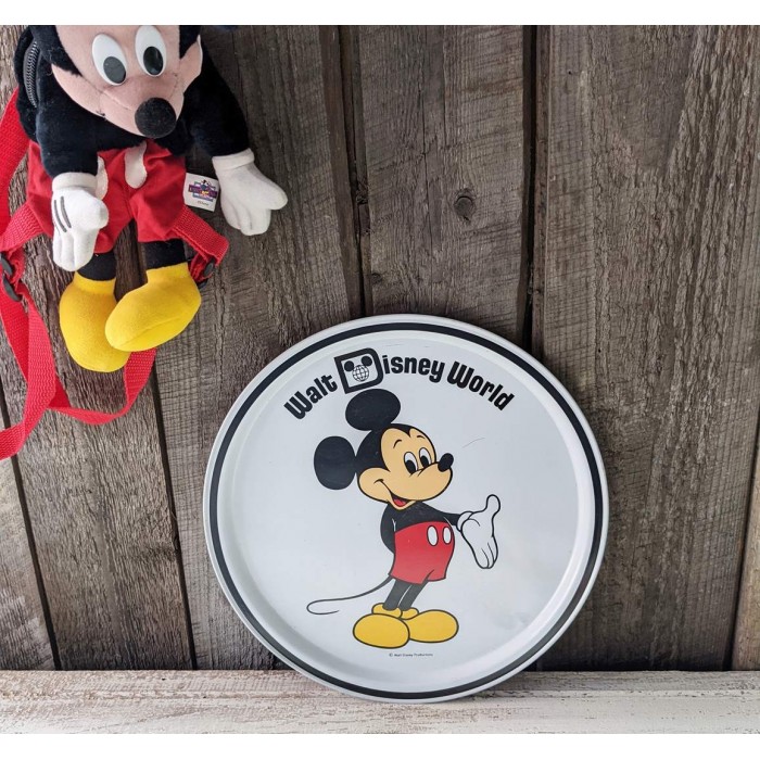 Mickey Mouse plateau  métal Walt Disney